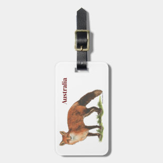 Collection Fox Luggage Tag Bagagelabel