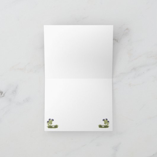 Collection Fox Note Card Kaart (Binnen)