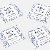 Botanische bruiloft | elegant Save The Date