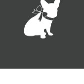 Partij van het Franse Bulldog-thema - Neutraal Bab Satijnen Lint