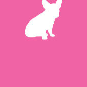 Frans Bulldog Baby shower Frenchie Pink Groot Cadeauzakje