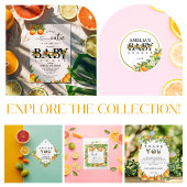 Een beetje schattig, raad eens hoeveel Sinaasappel Informatiekaartje