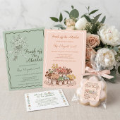 Fresh Off the Market Fresh Recipe For The Bride Informatiekaartje