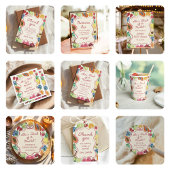 She's Fresh Off The Market Fruits Bridal Shower Kaart