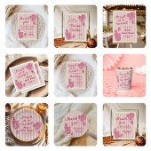 Uit de markt Hand getrokken Vrijgezellenfeest Bloe Poster