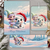 Vrienden in een fantasiewereld. kaart