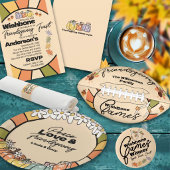 Friendsgiving Bewerkbare Koks Schort