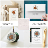 Woodland Fox & Hare | Etiket van het adres van de