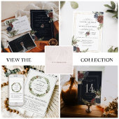 winterbloem | Botanisch retouradres Boho Ronde Sticker