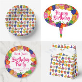 Citrus Fruit Slice Grapefruit Oranje Lemon Foodie Rubberstempel