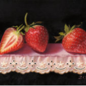 Aardbeiensap Cadeaupapier