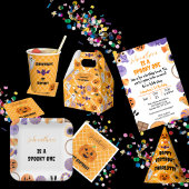 Halloween Verjaardag Papieren Cups w. Ghost Pumpki Papieren Bekers