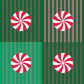 Leuke en Fancy kerst pepermunt popcorn Bedankdoosjes