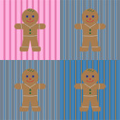 Leuk en Fancy Roze Gingerbread Man Popcorn Bedankdoosjes