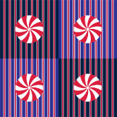 Leuk en Fancy Rood Wit & Blauw Peppermint Popcorn Bedankdoosjes