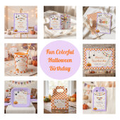 Leuke Kleurrijke Halloween Verjaardag Servetten