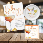 Leuk Modern Oranje Hallo Kaart