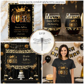 Leuke Luipaard Verjaardag Koningin Dertig Verjaard Kaart