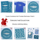 Zwarte getipte rifhaai t-shirt