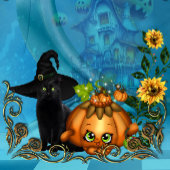 Gelukkige Halloween met grappige kat Hoodie