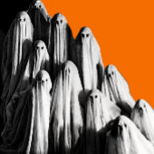 Uitnodigingen van volwassen Halloween-partijen