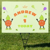 Grappig sinaasappel bier etiket