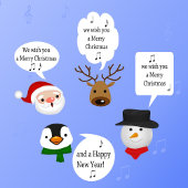 Grappig dat we je een prettig kerstfeest wensen cadeaupapier