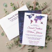 Buitenruimte Universum Galaxy Bruiloft Etiket (Personaliseer deze collectie van deze onafhankelijke maker. Test)