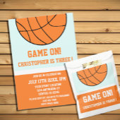 Basketball 3rd Birthday Kaart