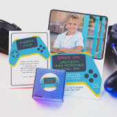 Budget spel op niveau Video Game Boy Verjaardagsfe