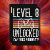 Niveau 8 ontgrendeld 8e verjaardag op maat kaart