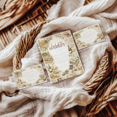 Garden Harvest Market Bridal Shower Kaart