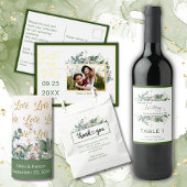 Garden - Aangepaste Sticker voor bruiloft