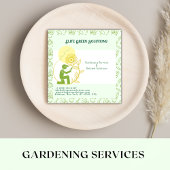 Tuinieren & Landscaping Solutions Visitekaartje T-shirt