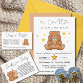 Beren Baby shower, Bubble Tea, Cu-TEA Kaart