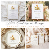 Genderneutraal Little Duck Baby shower Kaart