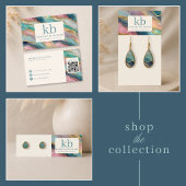Geode Patroon Gemerkte Sieraden Stickers