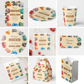 Geologie verjaardagsfeest rotsen edelsteen spandoek