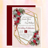 Blush, Bourgogne en Sage Leaves Bouquet Bedankdoosjes