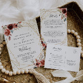 Lente Elegant Bloemendiner Menu