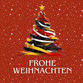 DUITSE VLAG GEÏNSPIREERD PAPIEREN BORDJE