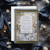 Een sneeuwvlok winter event decor cadeaulabels