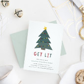 Haal hem | Uitnodiging voor feestdag Cocktail