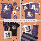 Leuke Halloween Ghost Trick-or-Treat Canvas tas