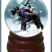 Giant Schnauzer Kerstmis Inpakpapier Vel