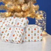 GingerBrood Cookies Inpakpapier Vel (Personaliseer de collectie van deze zelfstandige maker.)