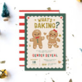 Gingerbread Heren Cookie Kerstmis Inpakpapier Vel