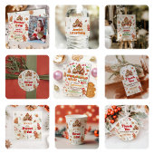 Kleurrijk decoratiefeest voor een huis van gemberk kaart