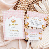 Little Cutie Pie Baby shower Kaart