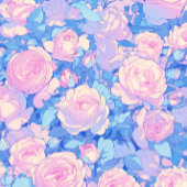 Pastel Lofi Floral Retourlabels Etiket